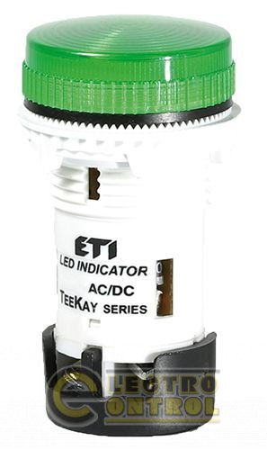 Лампа сигнальная LED матовая TT02U1 24V AC/DC (зеленая) 54мм 4770744