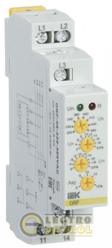 Реле фаз ORF 06 3ф 220-460В AC