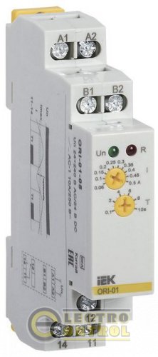 Реле тока ORI 0,1-1А 24-240В AC / 24В DC