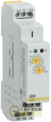 Реле задержки включения ORT 2 конт. 12-240В AС/DC
