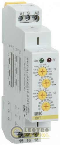 Реле циклическое ORT 1 конт. 12-240В AC/DC