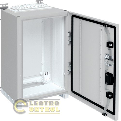 Щит Univers IP55/II 500x300x275, сірий, 1 секція