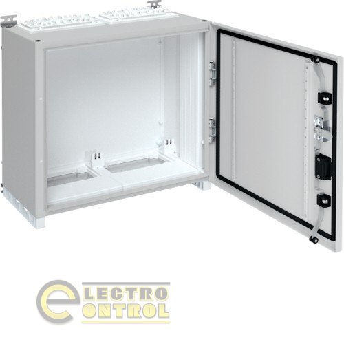 Щит Univers IP55/II 500x550x275, сірий, 2 секції