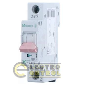 Автоматичний вимикач PL7-C2/1-DC 1p C 2А, Eaton (Moeller)