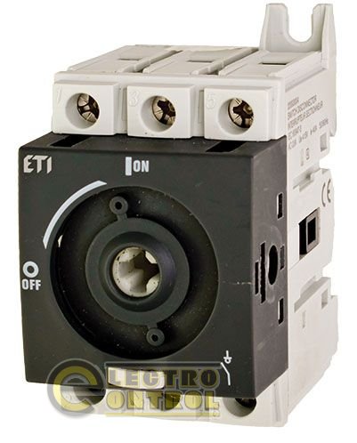 Вимикач навантаження CLBS 100 3P ( без рукоятки, 100A, "1-0") 4661405