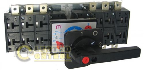 Переключатель нагрузки LA5/D 1250A 3P COH "1-0-2" (с выносной рукояткой  ) 4667026 Переключатель нагрузки LA5/D 1250A 3P COH "1-0-2" (с выносной рукояткой  ) 4667026