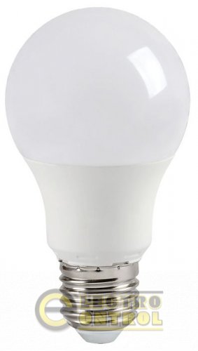 Лампа светодиодная ECO A60 шар 9Вт 230В 4000К E27