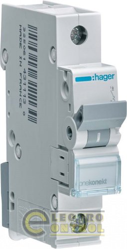 Автоматический выключатель Hager MCN103 3А 1p AC