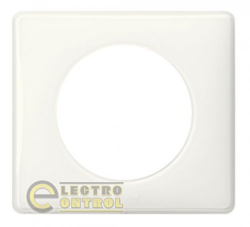 Рамка Legrand 66631 Celiane 1 пост Біла глянець