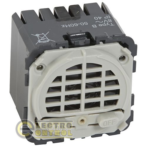 Звонок Legrand 67542 с подсветкой 10 мелодий Celiane 8-12В