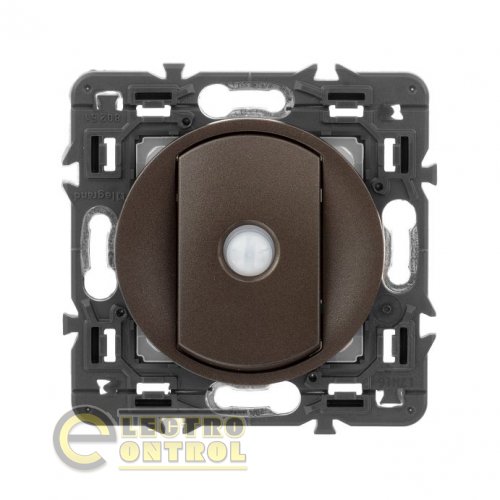 Лицевая панель Legrand 67922 Celiane переключатель со встроенным датчиком движения Графит Лицевая панель Legrand 67922 Celiane переключатель со встроенным датчиком движения Графит