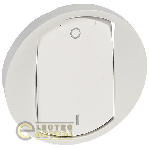 Лицевая панель Legrand 68021 Celiane выключатель Белая