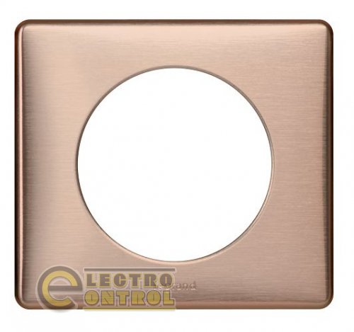 Рамка Legrand 68991 Celiane 1 пост Мідь