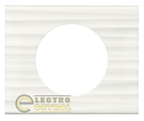 Рамка Legrand 69011 Celiane 1 пост Corian Белый Рельеф