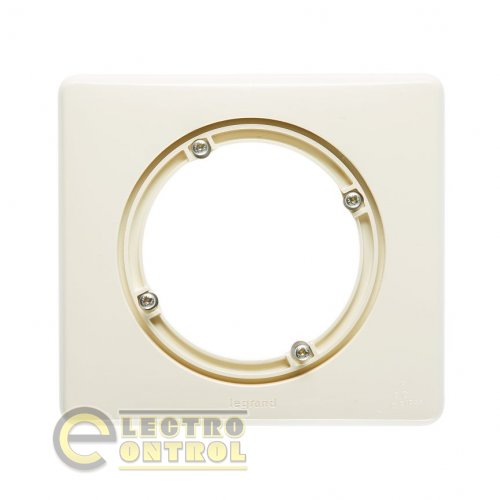 Рамка Legrand 69081 1 пост Celiane IP44 Слонова кістка