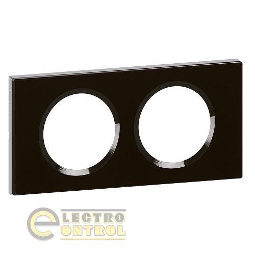 Рамка Legrand 69302 Celiane 2 поста Смальта графіт