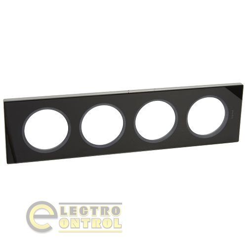 Рамка Legrand 69304 Celiane 4 поста Смальта графит Рамка Legrand 69304 Celiane 4 поста Смальта графит