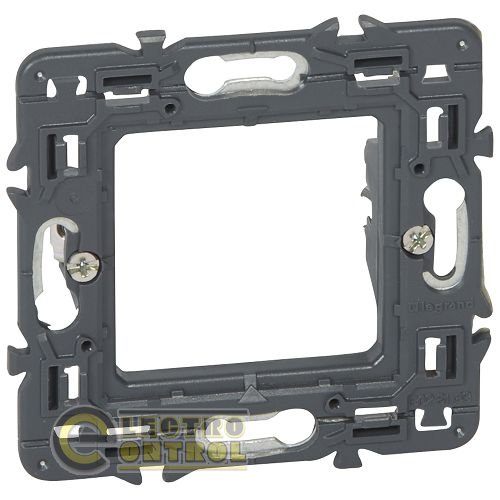 Суппорт Legrand 80269 1-местный (2модуля, на удлиненных захватах) для механизмов серии MOSAIC Celiane