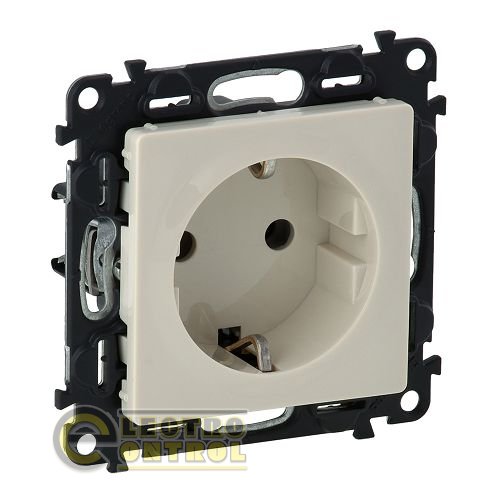 Силовая розетка Legrand 753525 2К+З 16А 250В Valena LIFE винтовые зажимы Слоновая кость Силовая розетка Legrand 753525 2К+З 16А 250В Valena LIFE винтовые зажимы Слоновая кость