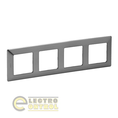 Рамка Legrand 754154 Valena LIFE 4-постовая универсальная