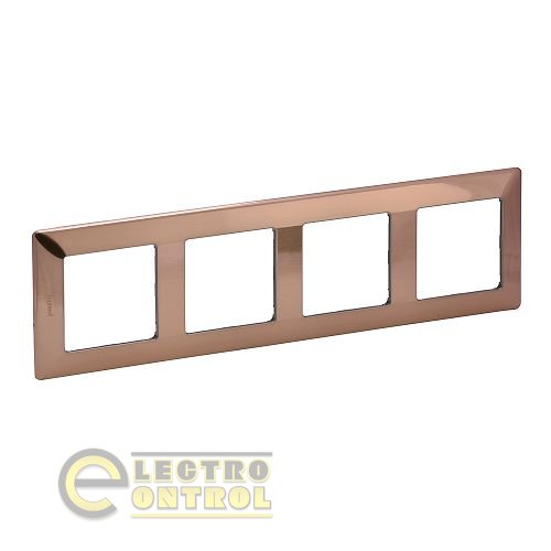 Рамка Legrand 754164 Valena LIFE 4-постовая универсальная