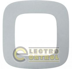 Рамка Legrand 754391 Valena ALLURE 1-постовая универсальная Алюминий