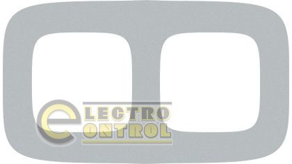 Рамка Legrand 754392 Valena ALLURE 2-постова універсальна Алюміній Рамка Legrand 754392 Valena ALLURE 2-постова універсальна Алюміній
