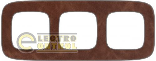 Рамка Legrand 754453 Valena ALLURE 3-постовая универсальная Кожа Рамка Legrand 754453 Valena ALLURE 3-постовая универсальная Кожа