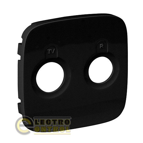 Лицевая панель Legrand 754788 розетки TV-R Valena ALLURE Антрацит Лицевая панель Legrand 754788 розетки TV-R Valena ALLURE Антрацит