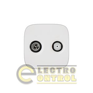 Лицьова панель Legrand 754825 для розеток TV-SAT Valena ALLURE Білий Лицьова панель Legrand 754825 для розеток TV-SAT Valena ALLURE Білий