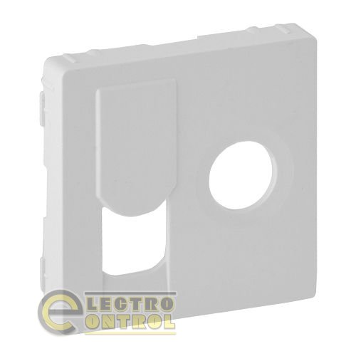 Лицевая панель Legrand 754830 розетки TV-RJ45 Valena LIFE Белый
