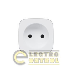 Лицьова панель Legrand 754975 силової розетки 2К Valena ALLURE Білий