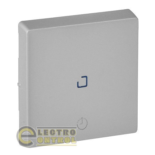 Лицьова панель Legrand 755212 для вимикача з витримкою часу 2-канального Valena LIFE Алюміній