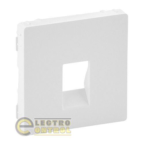 Лицевая панель Legrand 755360 для аудиорозетки с пружинными зажимами одиночной Valena LIFE Белый