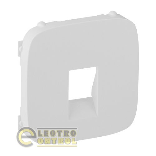 Лицевая панель Legrand 755365 для аудиорозетки с пружинными зажимами одиночной Valena ALLURE Белый