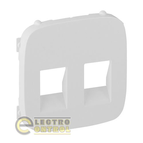Лицевая панель Legrand 755375 для аудиорозетки с пружинными зажимами двойной Valena ALLURE Белый Лицевая панель Legrand 755375 для аудиорозетки с пружинными зажимами двойной Valena ALLURE Белый