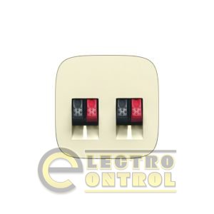 Лицевая панель Legrand 755376 для аудиорозетки с пружинными зажимами двойной Valena ALLURE Слоновая кость Лицевая панель Legrand 755376 для аудиорозетки с пружинными зажимами двойной Valena ALLURE Слоновая кость