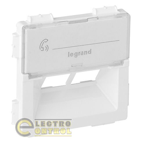 Лицевая панель Legrand 755380 для информационных розеток Rutenbeck двойная Valena LIFE Белый Лицевая панель Legrand 755380 для информационных розеток Rutenbeck двойная Valena LIFE Белый