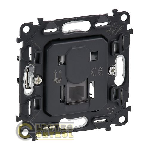Телефонная розетка Legrand 753068 RJ11 одиночная Valena IN'MATIC