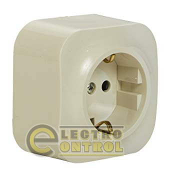 Розетка Legrand 782450 Forix 2К+З с шторками Слоновая кость