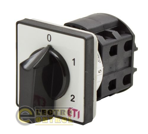 Переключатель CS 63 107 U (1p "0-1-2" серо-черный   63A) 4773037