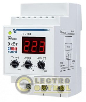 Реле напряжения 220В РН-140 40А, 50 Гц