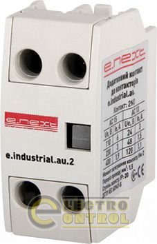 Додатковий контакт e.industrial.au.2.20, 2no