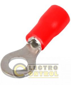 Ізольований наконечник e.terminal.stand.rv1.1,25.4.red 0.5-1.5 кв.мм, червоний
