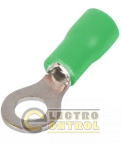 Ізольований наконечник e.terminal.stand.rv3.3,5.6.green 2.5-4 кв.мм, зелений