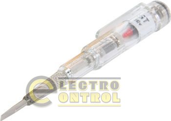 Индикатор-тестер e.tool.test08 140х3,5 прямой шлиц АС/DC70-250В