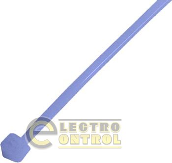 Кабельная стяжка e.ct.stand.200.3.blue (100шт) синяя