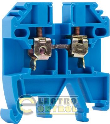 Клеммная колодка наборная на DIN -рейку e.tc.din.pro.2.5.blue, синий