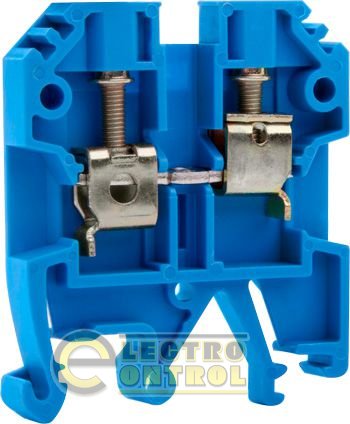 Клеммная колодка наборная на DIN -рейку e.tc.din.pro.4.blue, синий
