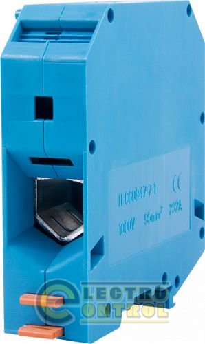 Клеммная колодка наборная на DIN -рейку e.tc.din.pro.95.blue, синий